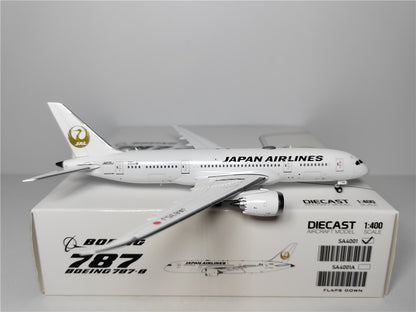 1:400 JC Wings JAL B787-8 Passenger Airplane Diecast Aircraft Model