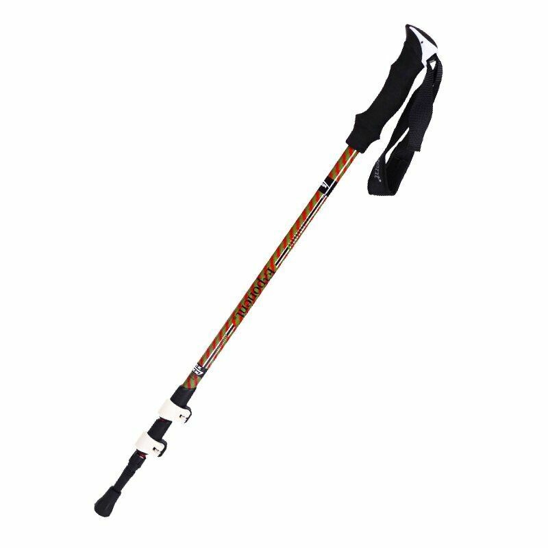 Carbon Fiber Walking Stick Hiking Pole Camping Hiking Telescopic Stick Trekking