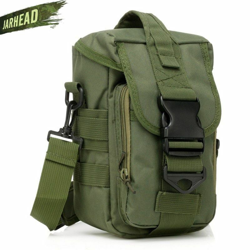 Tactical Pouch Pack Sport Crossbody Shoulder Bag Outdoor Camping Hiking Climbing