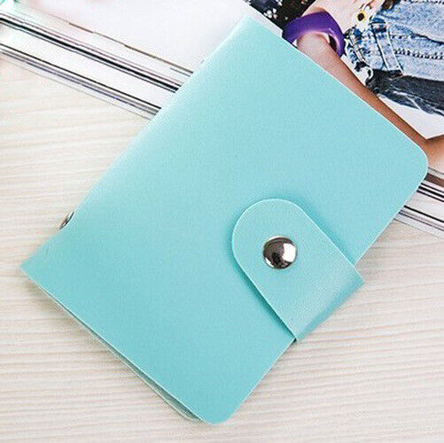 Credit Card ID Holder Women's Card Package Men's Leather Cards Bag Case Business