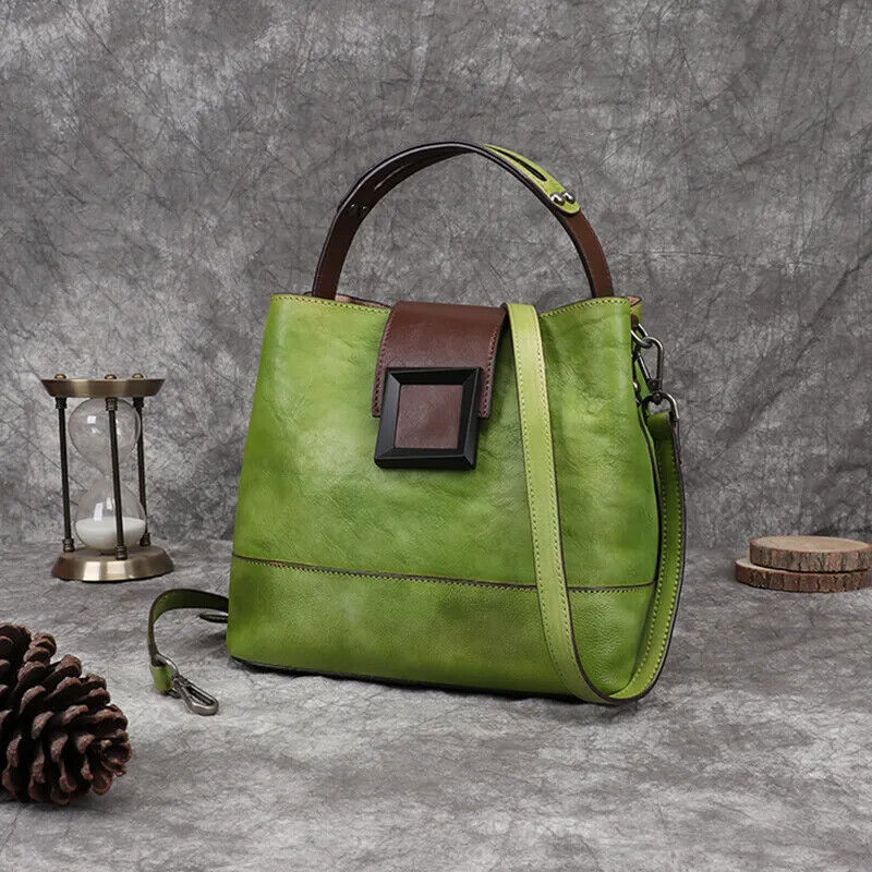 Women's Bag Genuine Shoulder Bags Women Bag First Layer Cowhide Bags Female
