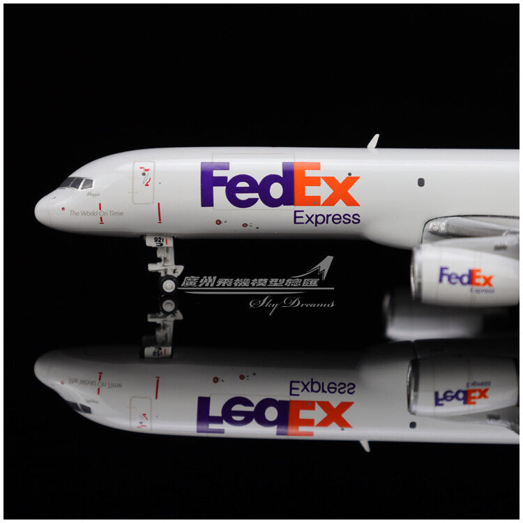 1:400 GeminiJets FedEx BOEING 757-200SF Airplane Diecast Aircraft Plane Model