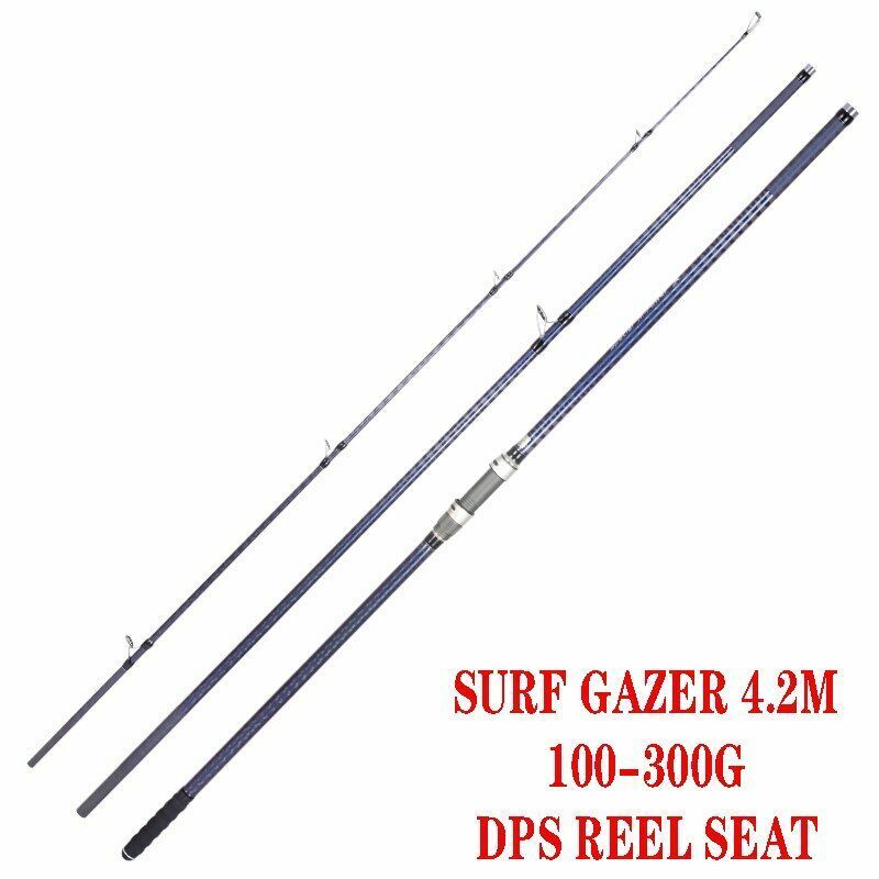 Casting Rods Surf Quality Full 4.2m 46t High-carbon 3 Sections Distance Throwing
