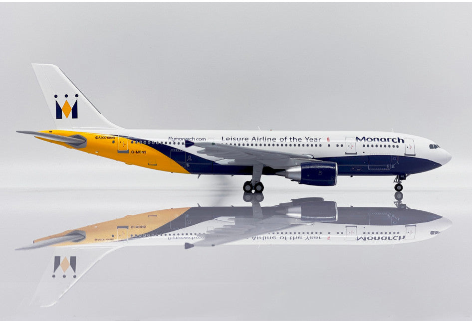 1:200 JC Wings Monarch AIRBUS A300-600R Passenger Airplane Diecast Plane Model
