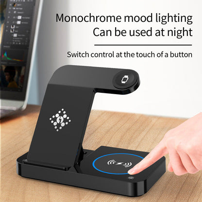 15W Wireless Charger Station +Charging Adapter For Samsung Gear S4 S3 classic