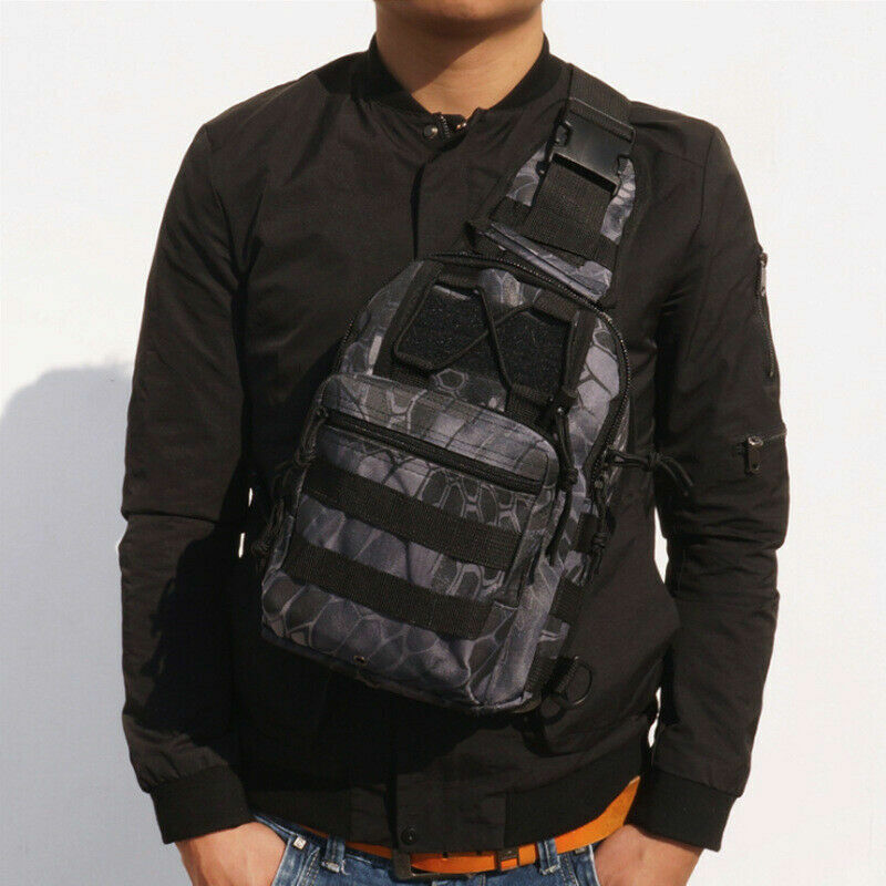 Military Tactical Backpack Camouflage Shoulder Bag Daypack 600D Backpack