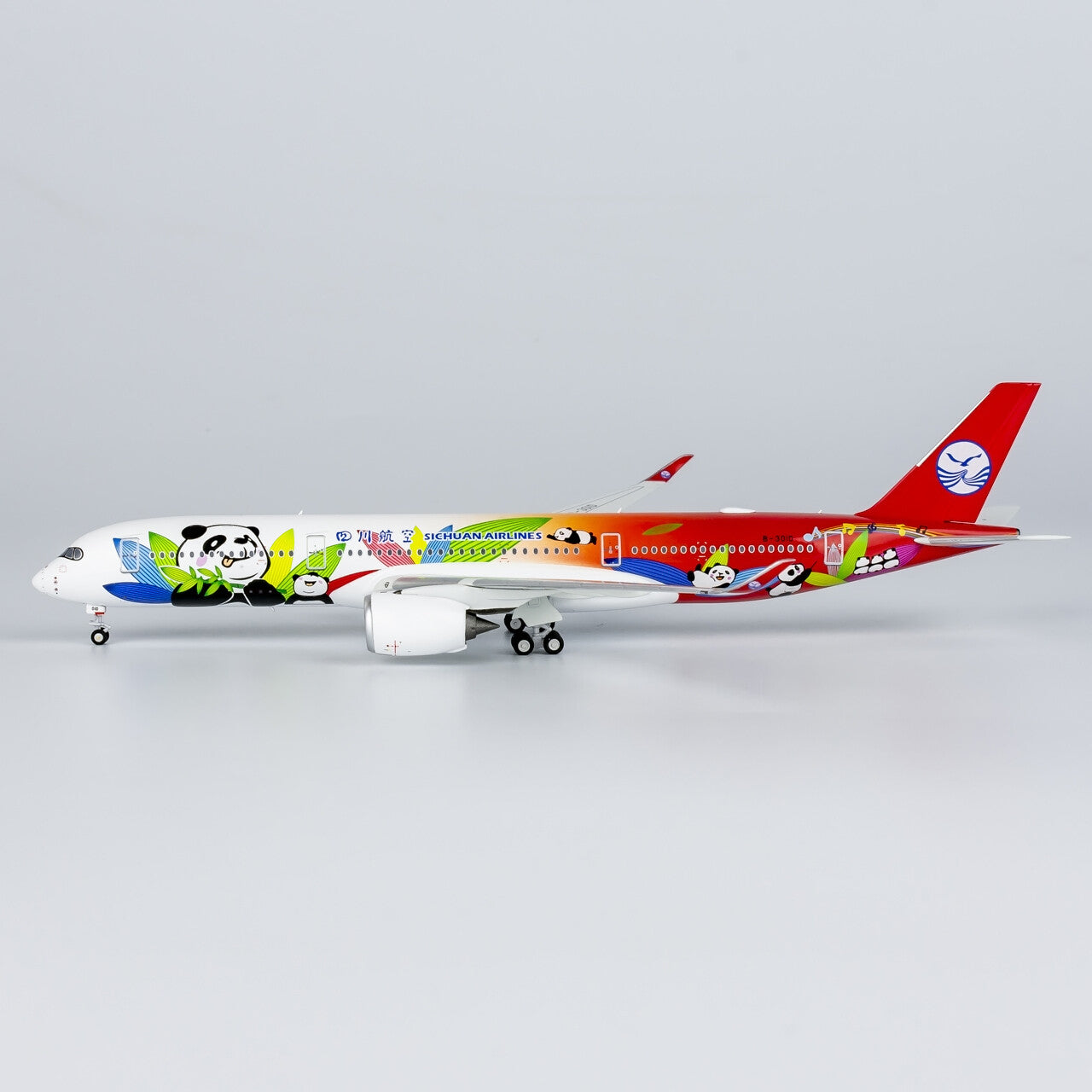 1:400 NG Model Sichuan Airlines AIRBUS A350-900 Passenger Airplane Diecast Model