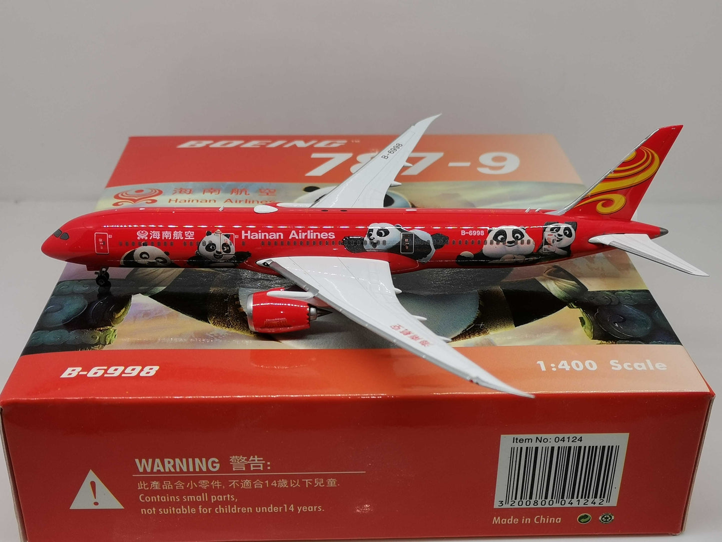 1:400 Phoenix Hainan Airlines BOEING 787-9 Airplane Diecast Aircraft Plane Model