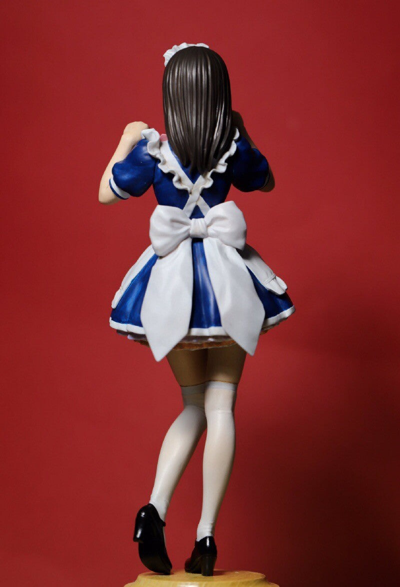 1/12 resin figures model kit Lovely maid girl FY169 Unassembled Unpainted