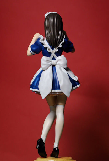 1/12 resin figures model kit Lovely maid girl FY169 Unassembled Unpainted