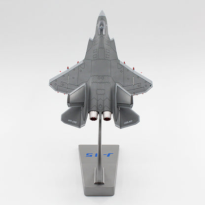 1:48 36CM CHINA J-35 Fighter Jet Airplane Diecast Military Aircraft Plane Model
