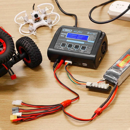 Lipo Charger Battery HTRC C150 AC/DC 150W 10A RC Balance Discharger for LiHV LiF