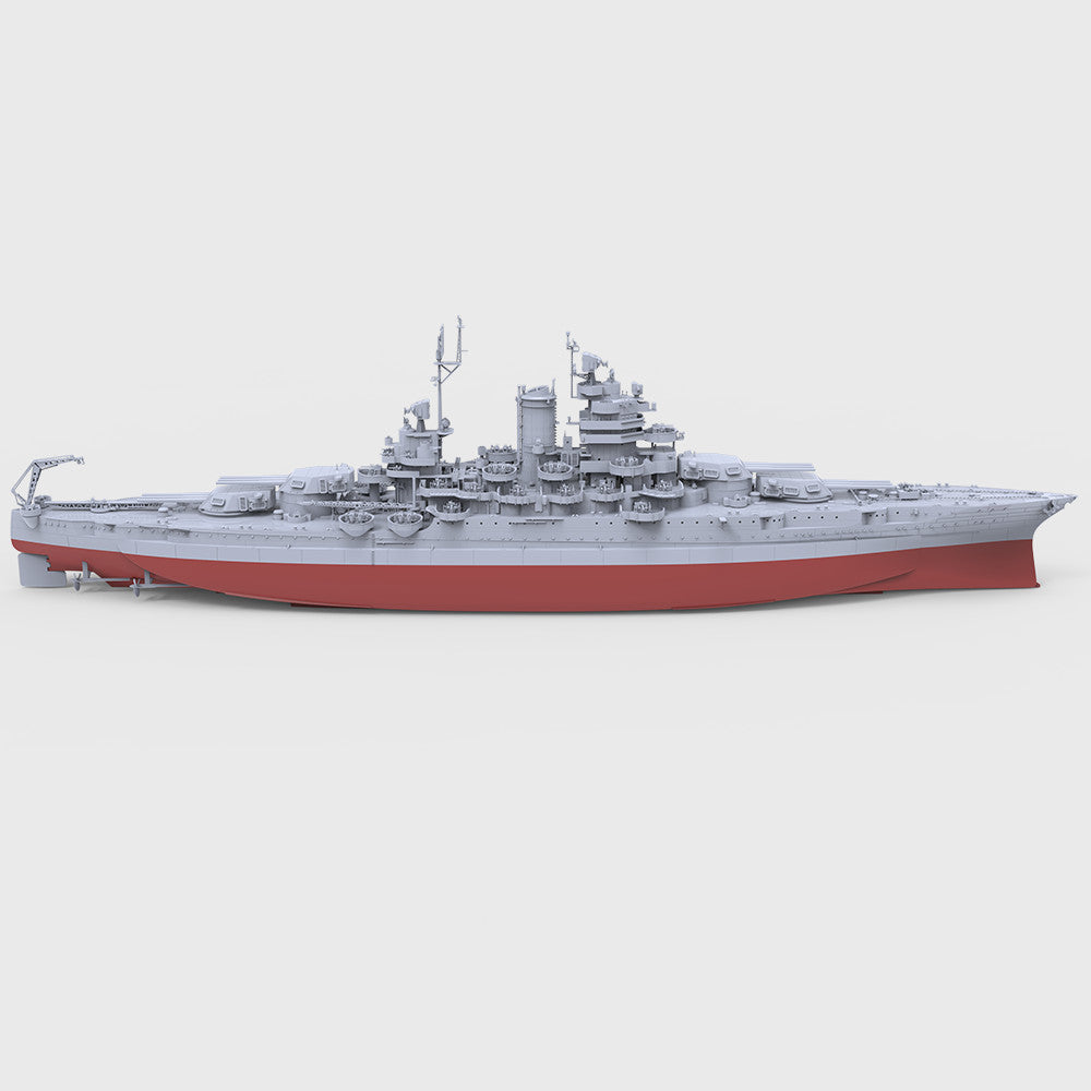 SSMODEL 1/350 USS New Mexico Class Mississippi BB-41 1945 Battleship Full Hull