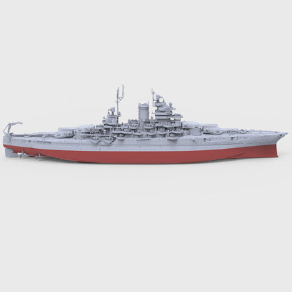 SSMODEL 1/350 USS New Mexico Class Mississippi BB-41 1945 Battleship Full Hull