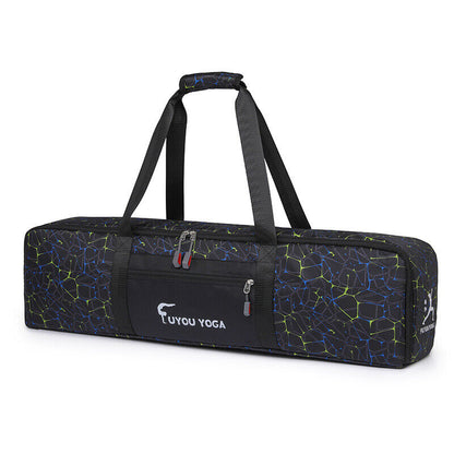 Waterproof Print Yoga Mat Storage Bag Portable Handbag Fitness Shoulder Bags