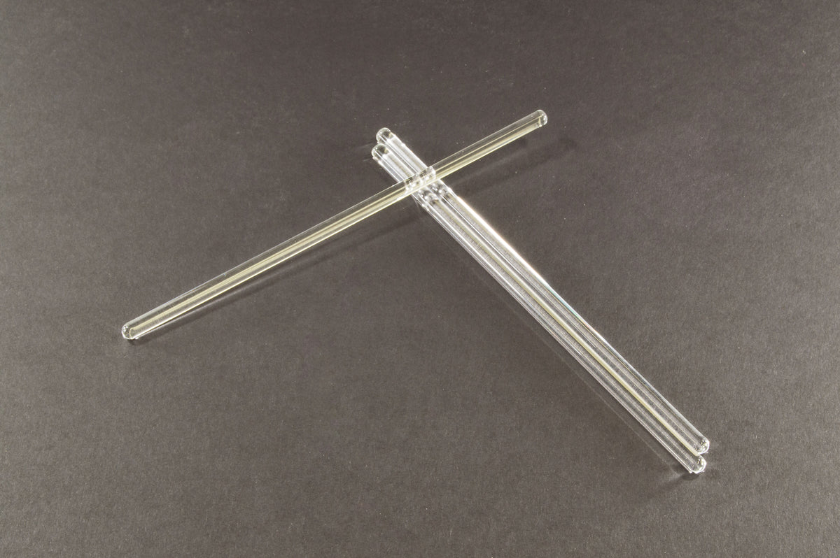 3 Pack Glass Stirring Rod - 6" Long, 5mm Diameter