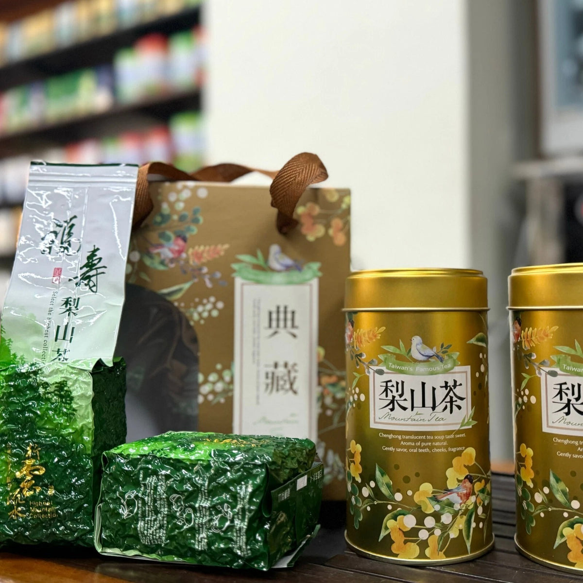 Taiwan unique tea,Chin-Shin-Oolong tea,Lishan Cuifeng Tea,150g*4