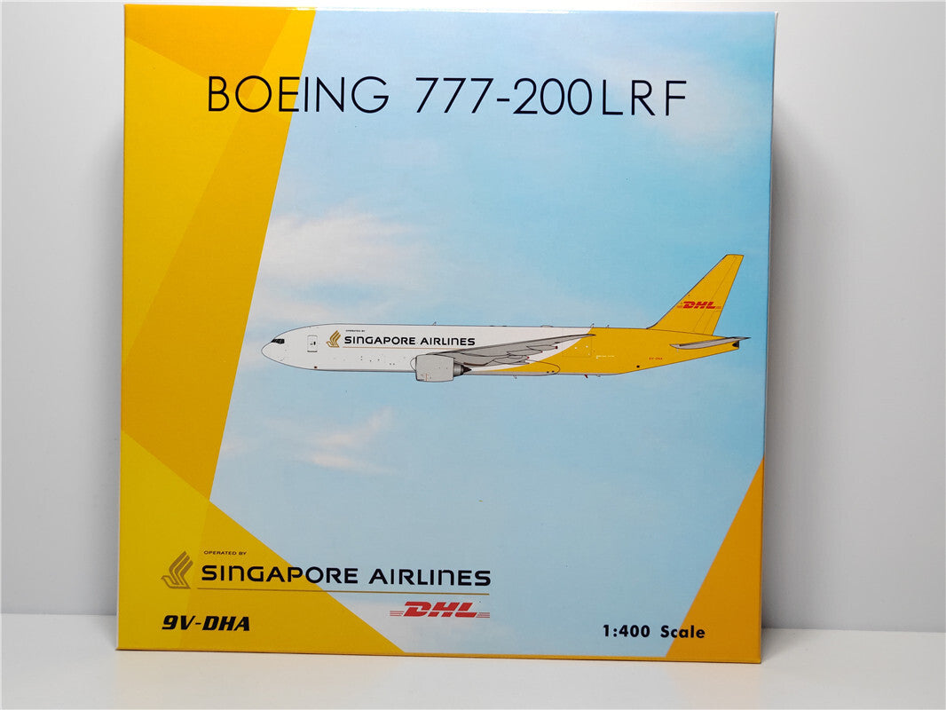1:400 Phoenix DHL BOEING B777-200LRF Airplane Diecast Aircraft Plane Model