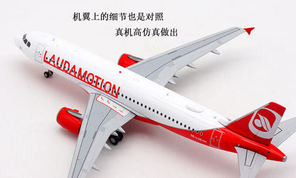 1:200 JC Wings LaudaMotion AIRBUS A320 Passenger Airplane Diecast Aircraft Model