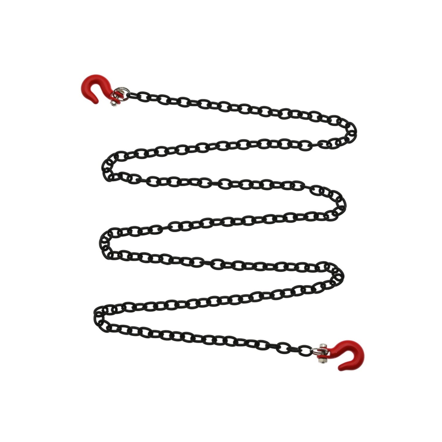 1/10 Metal Trailer Hook Tow Chain Shackle For Axial SCX10 CC01 RC4WD D90 RC Car