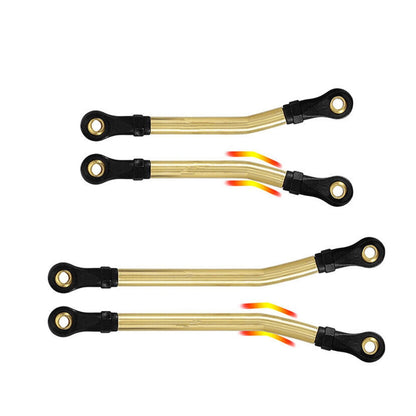 8PCS/Set Brass High Clearance Links Kit for Traxxas TRX4M 1/18 RC Car Upgrades