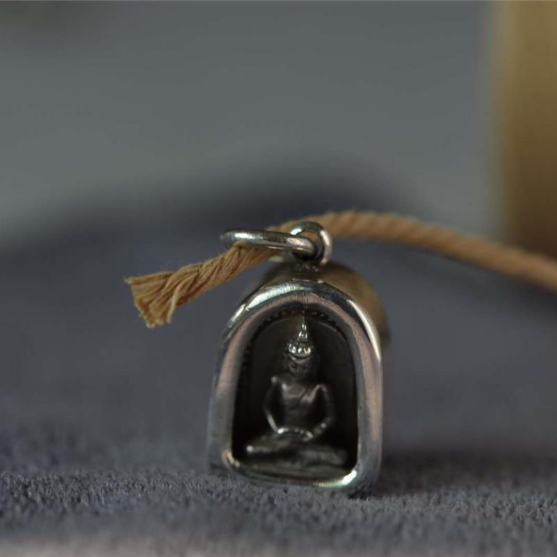 Buddha Gau Box Pendant Tibetan Mala Bead Necklace Unisex