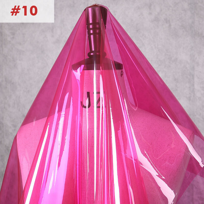 TPU Fabric PVC Jelly Film Waterproof Plastic Fabric DIY Bag Crafts Raincoat