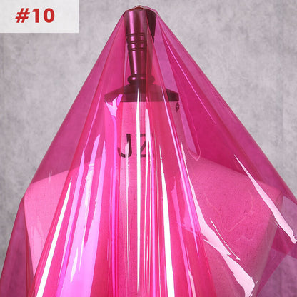TPU Fabric PVC Jelly Film Waterproof Plastic Fabric DIY Bag Crafts Raincoat