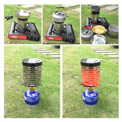 Heater Stove Delicate Texture Gas Warmer Stainless Steel Cover Outdoor Camping