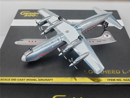 1:200 Geminijets American Airline LOCKHEED L-188A Plane Diecast Aircraft Model