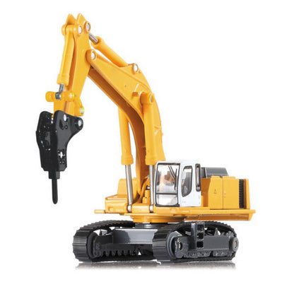 16.8cm Alloy 1/87 Tracked Broken Machine Construction Vehicle Model Decor