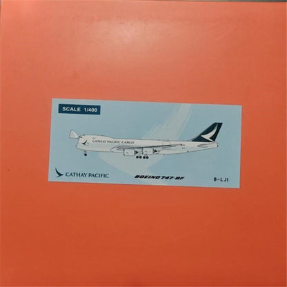1:400 JC Wings Cathay Pacific B747-8FPassenger Airplane Diecast Aircraft Model