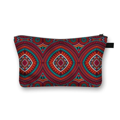 Print Cosmetic Bag Makeup Purse Cosmetic Case Lipstick Storage Bags Traveling