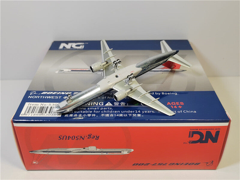 NG Models NORTHWEST FOR BOEING B757-200 N504US 1:400 Aircraft Pre-built Model
