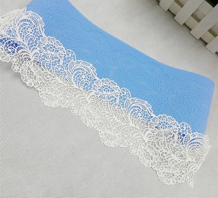 Cake Decoration Tool 40cm Silicone Mat Flower Lace Mold Fondant Border 40x10cm
