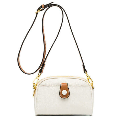 Real Cow Leather Women's mini Crossbody Bag Sling/Shoulder Small Bag Phone Case