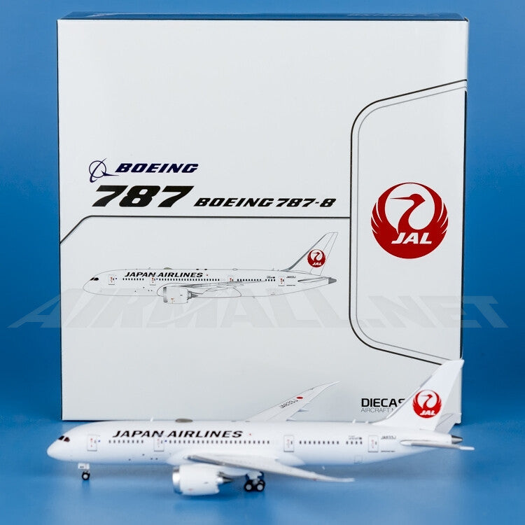 1:400 JC Wings Japan Airlines Boeing 787-8 Airplane Diecast Aircraft Model