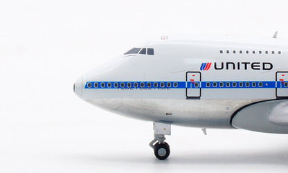 for JC Wings for United Airlines for Boeing B747SP N532PA Polished 1:400 Model