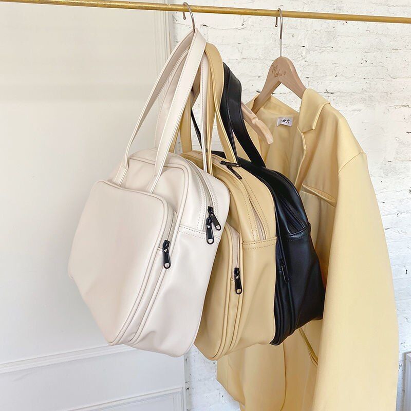 Women Tote Bag Shoulder Bags Large Briefcase Student Portable Bookbag 28*42*11CM