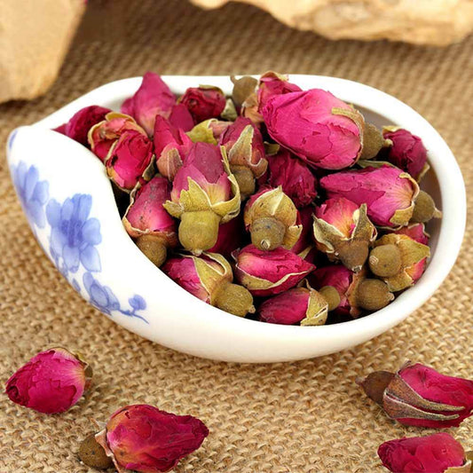 Rose Tea 2023 Rose Bud Tea Natural Blooming Flower Tea to Lose Weight