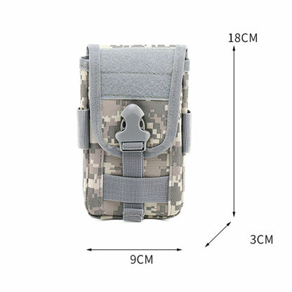 Outdoor Camouflage Bag Waist Belt Pouch Sports Hunting Multifunctional Tactical
