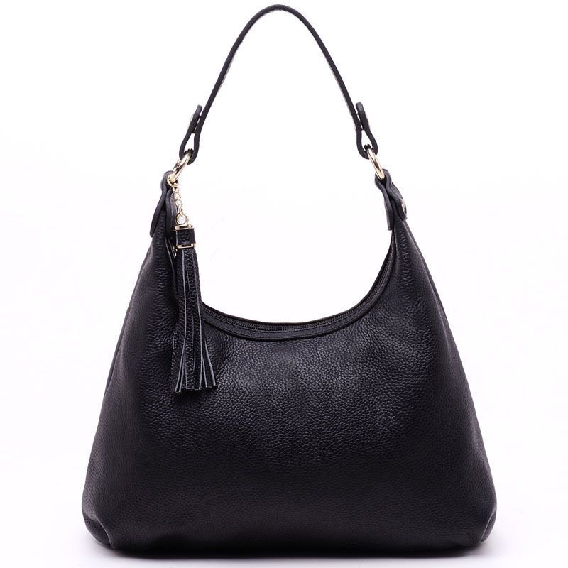 Luxury Handbags Genuine Leather Messenger Bags Tassel Crossbody Bag 29*8*27 CM