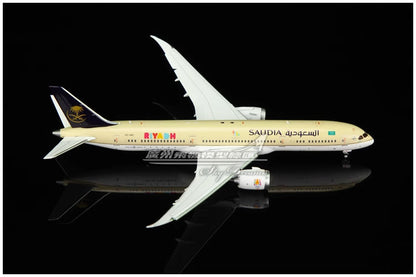 1:400 JC Wings Saudia BOEING 787-9 Passenger Airplane Flap Down Diecast Model