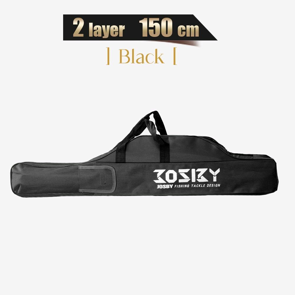 Fishing Rod Storage Bag Oxford Cloth Multifunctional 1/2/3 Layer Large Capacity