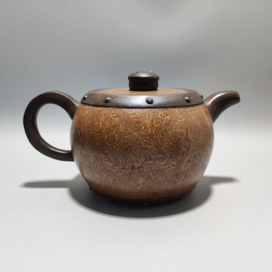 Vintage Chinese Yixing Purple Clay Teapot Zisha Ceremony Collection Rare Large
