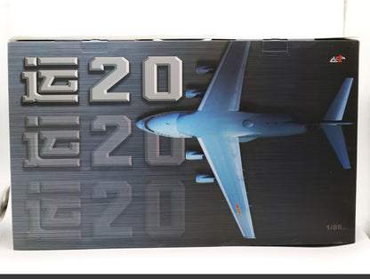 1:88 51CM AF1 China Air Force Y-20 Transport Airplane Diecast Aircraft Model