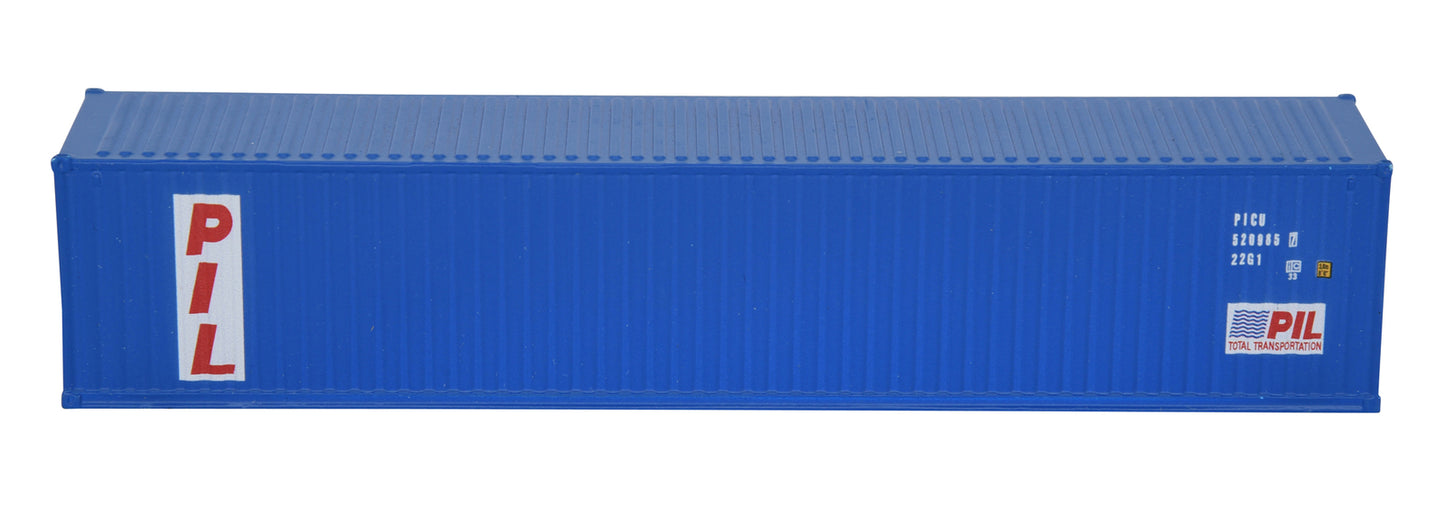 1:87 PIL 40GP Metal Shipping Container Model Toy Home Office Decor Gift