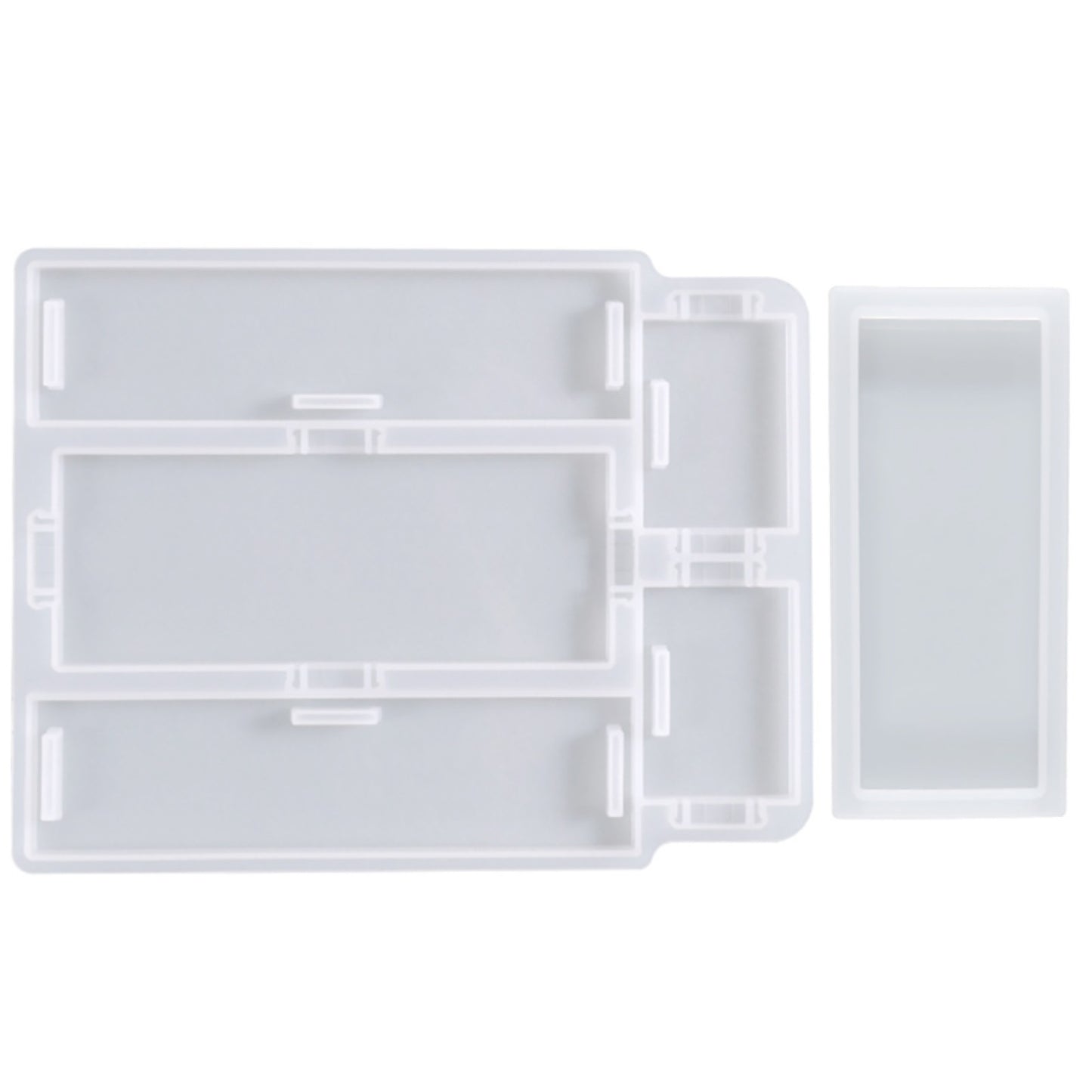 DIY RSilicone esin Mold Desk Storage Organizer Making Epoxy Casting Mould Craft