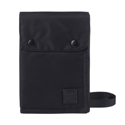 Travel Neck Hanging Passport Bag Pouch Wallet with RFID Blocking Card Holder