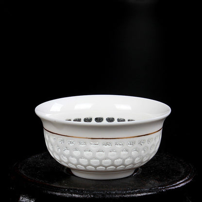 2pcs/lot 45ml Tea Cup Hollow-out Design Cup of Tea Ceramic Porcelain Cup